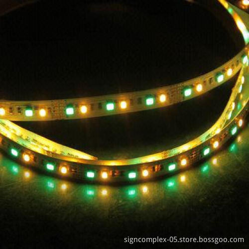 RGB LED Strip with 900 pieces 3528 SMD, 3020 top LEDs and No need of constant current power feed